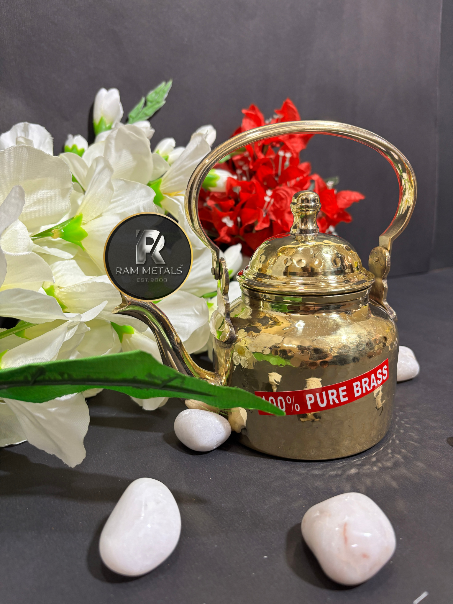 Premium Handcrafted Brass Tea Kettle Manufacturer and Supplier in India - Ram Metals