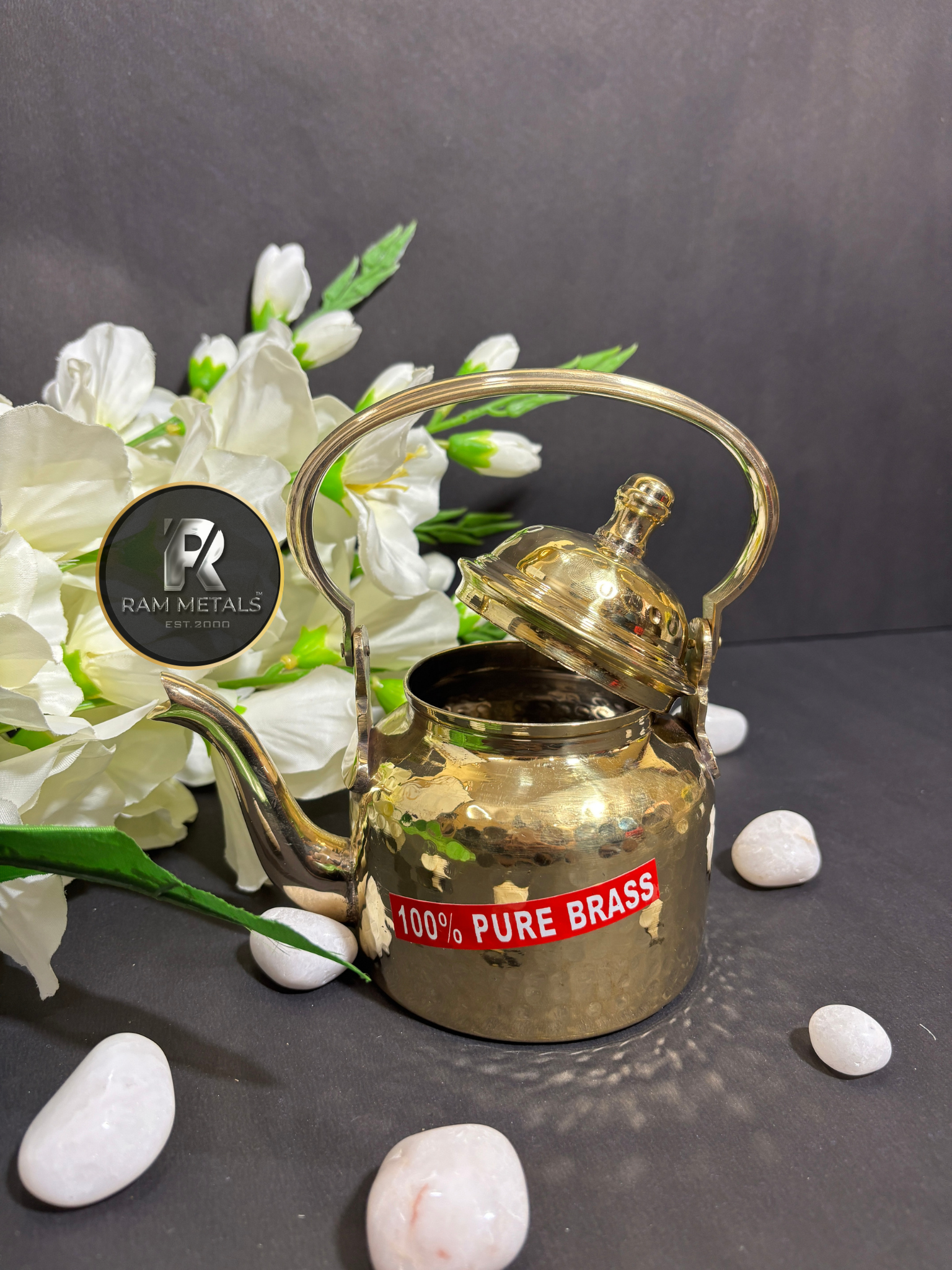 Premium Handcrafted Brass Tea Kettle Manufacturer and Supplier in India - Ram Metals